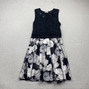 Ardene Lace Summer Dress Sz L Fairy Whimsical Floral Dark Romance Goth Witchy